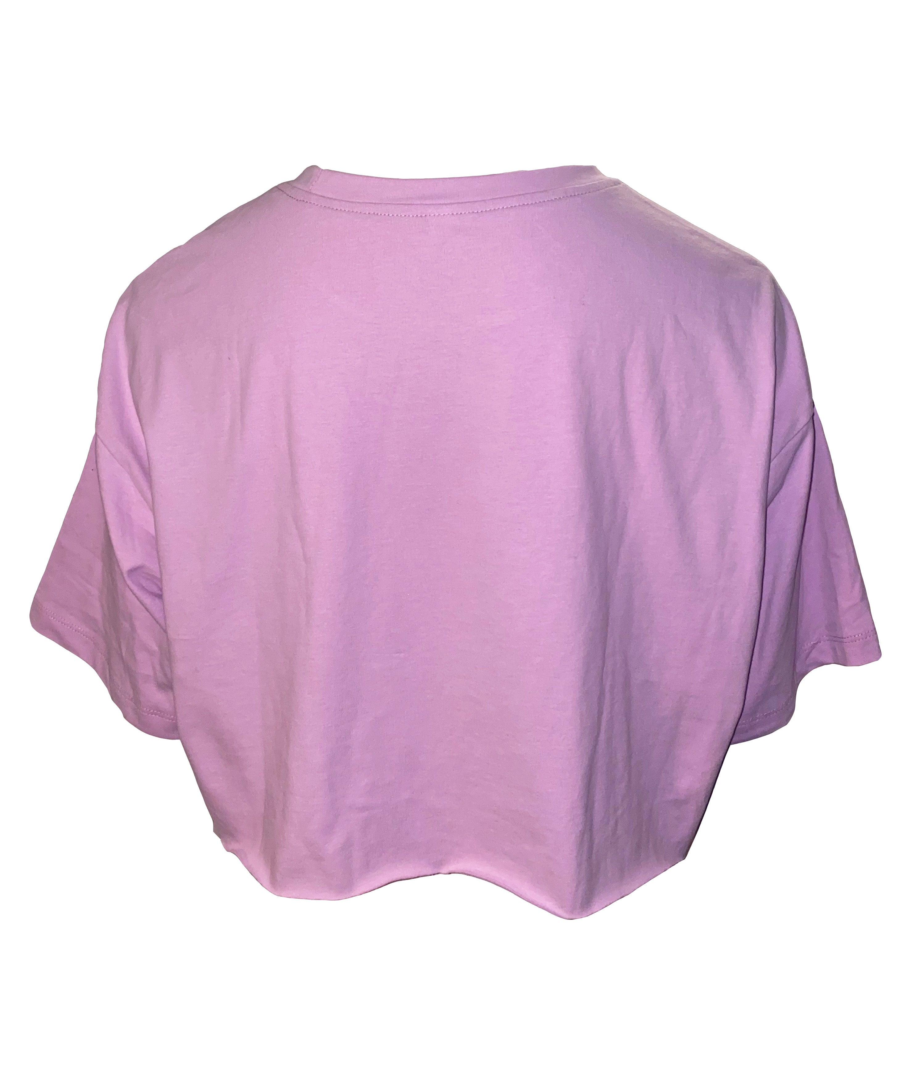VB Crop t-shirt in cotone vestibilità over