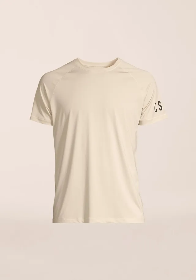 Casall M Rapidry Tee t-shirt Ecru asciugatura rapida