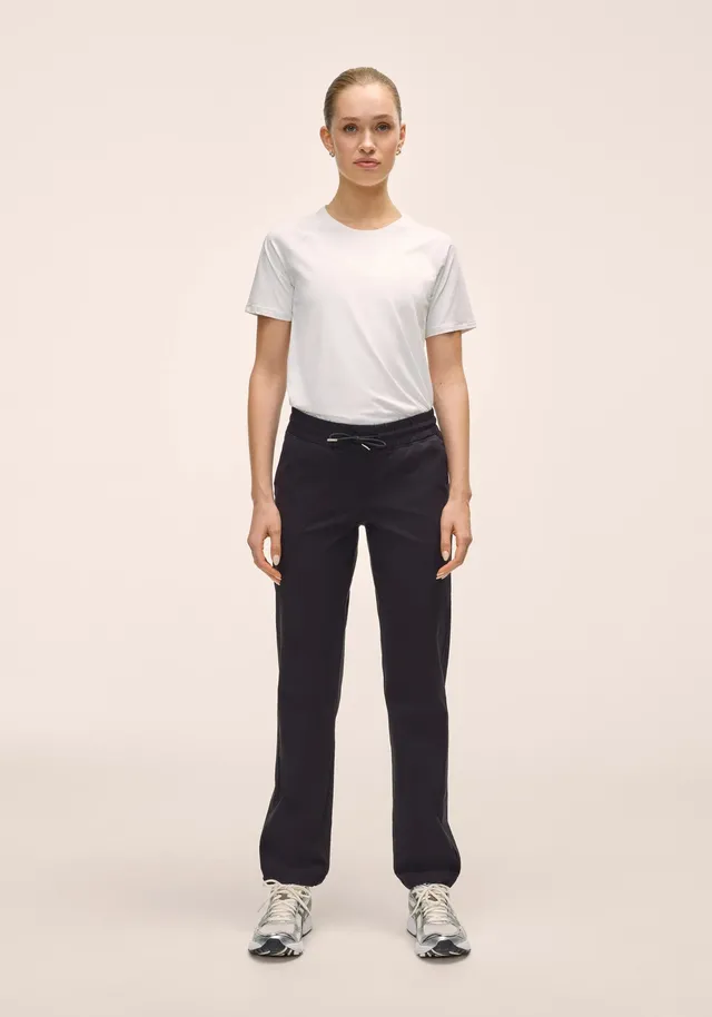 Casall Daily Woven Pant pantaloni Nero outdoor stretch