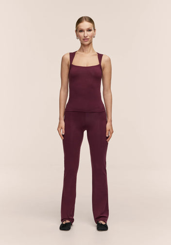 Casall Sublime Studio Tank canotta Cherry Moon cotone