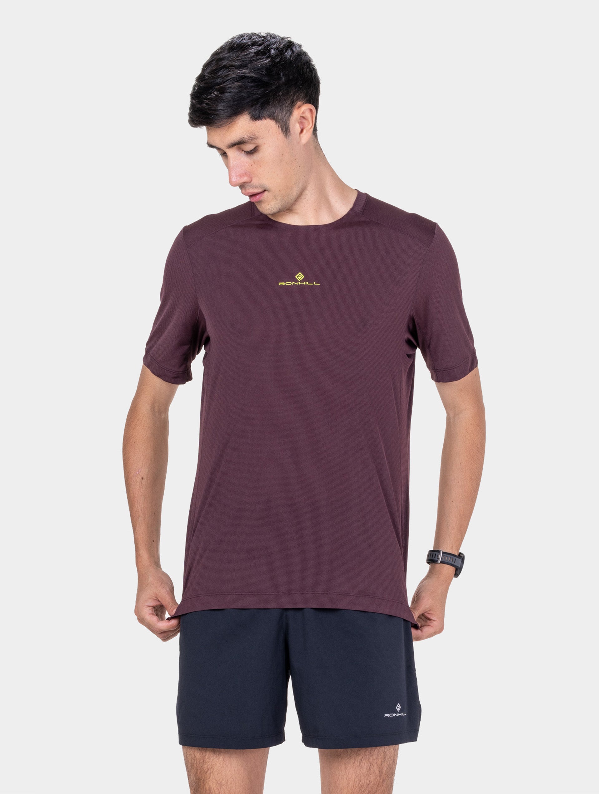 Ronhill Tech S/S Tee maglietta running verde