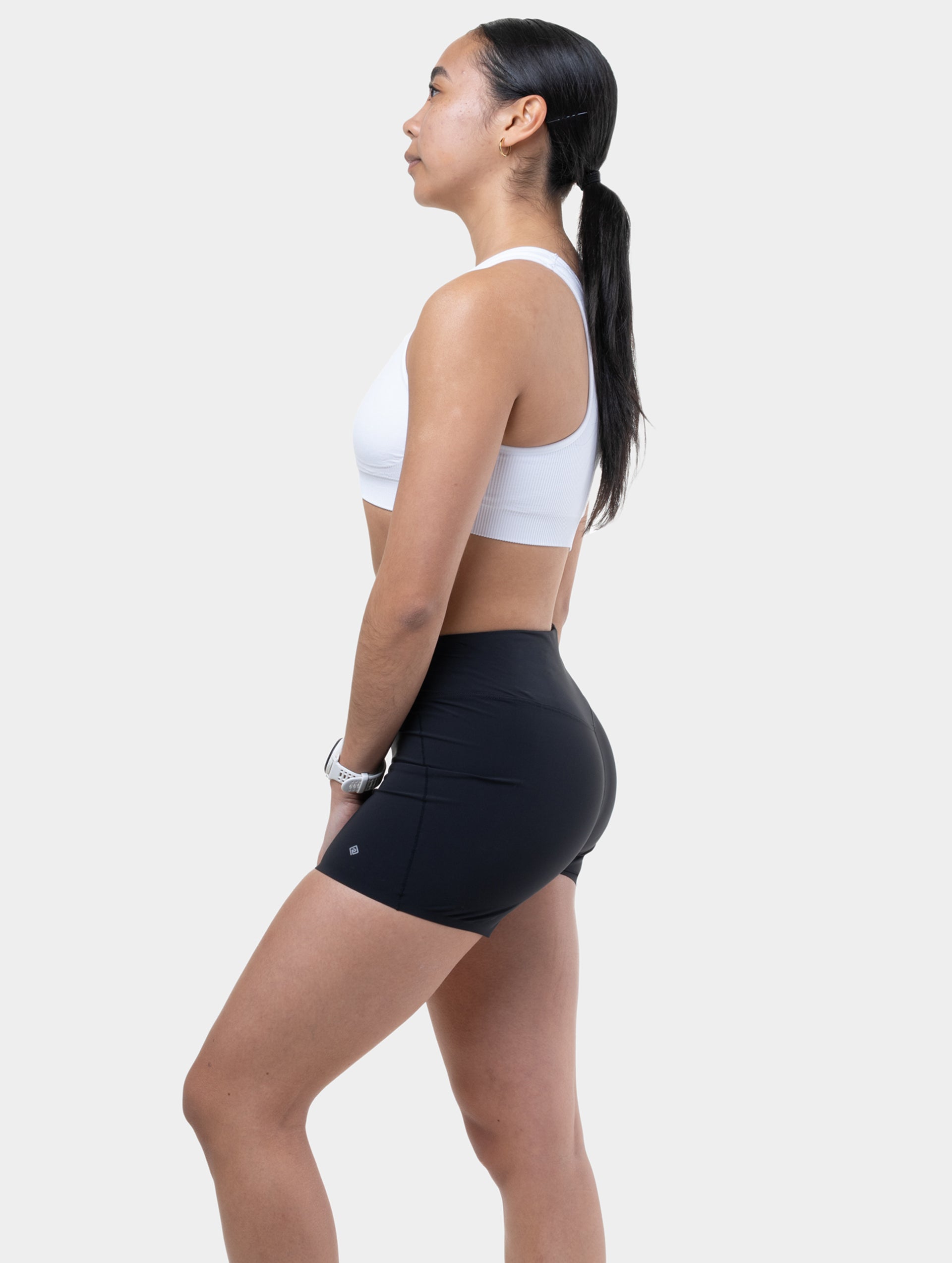 Ronhill Tech Race Stretch pantaloncini corsa donna neri