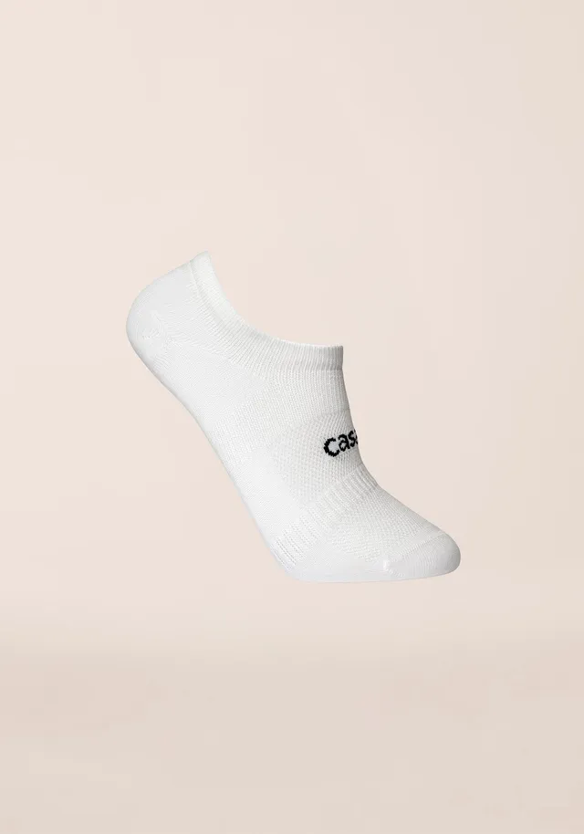 Casall Training Sock calzini bianchi 2 paia traspiranti