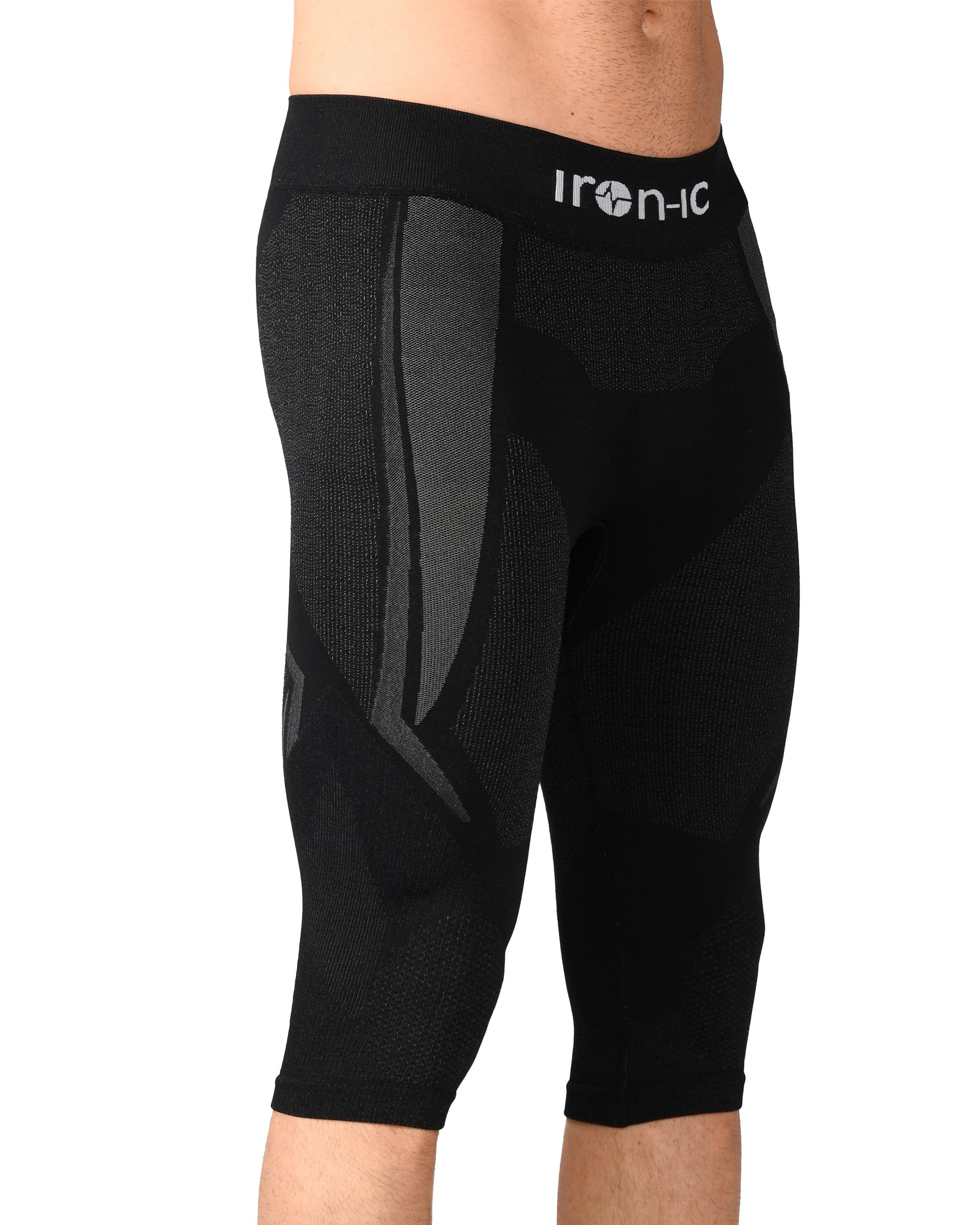 IRON-IC Thermic 600309 leggings 3/4 uomo L-XL elasticizzati