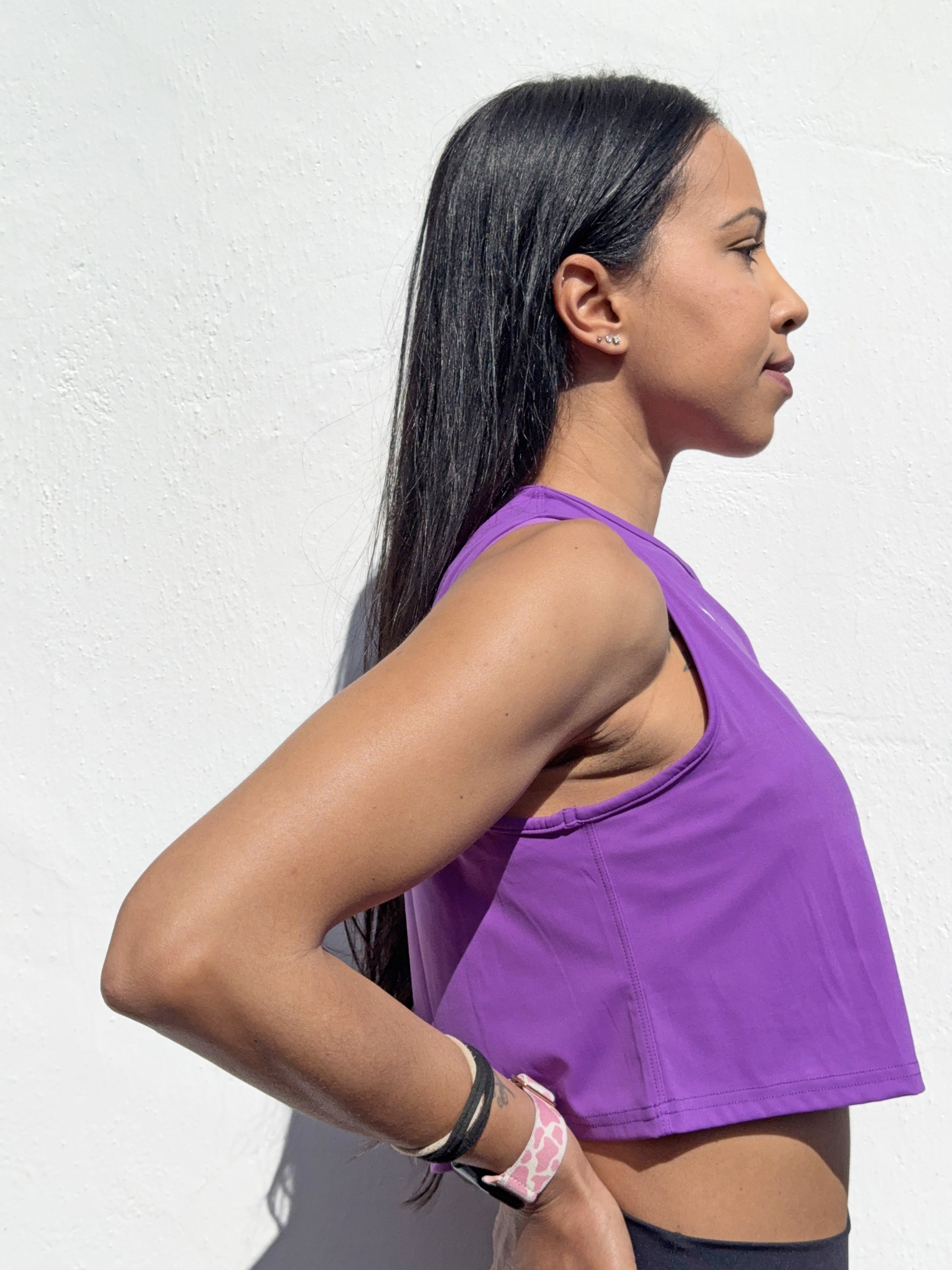 VB Crop Top canottiera sportiva corta