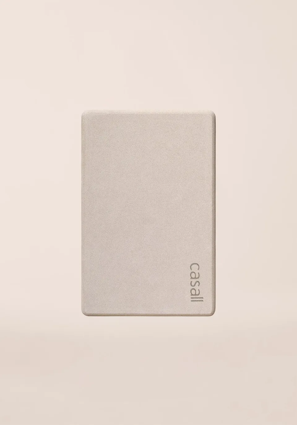 Casall Yoga Block blocco yoga beige chiaro stabile