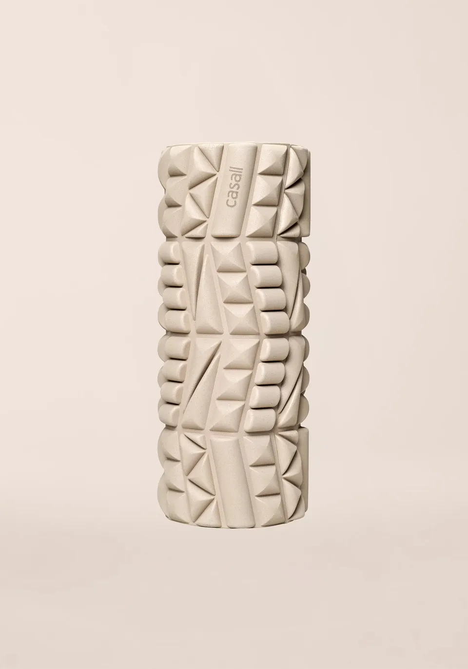 Casall Recovery Foam Roller rullo massaggio cashmere chiaro recupero