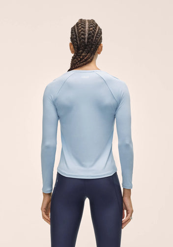 Casall Essential maglia manica lunga blu palestra