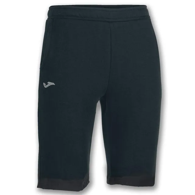 Joma Terry Bermuda Bambino Nero Traspirante