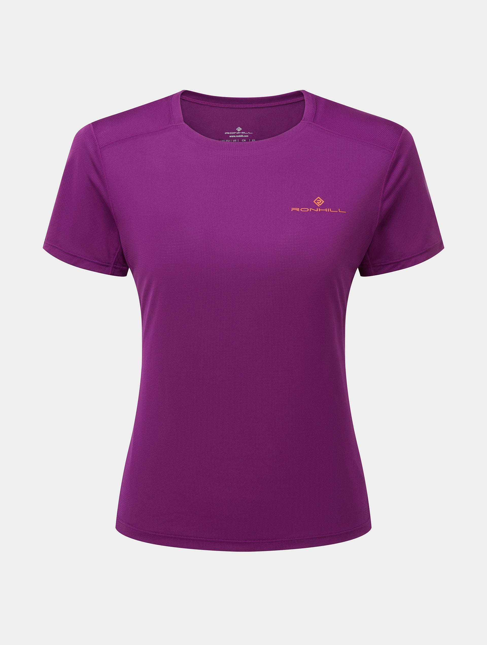 Ronhill Tech S/S Tee maglietta running viola