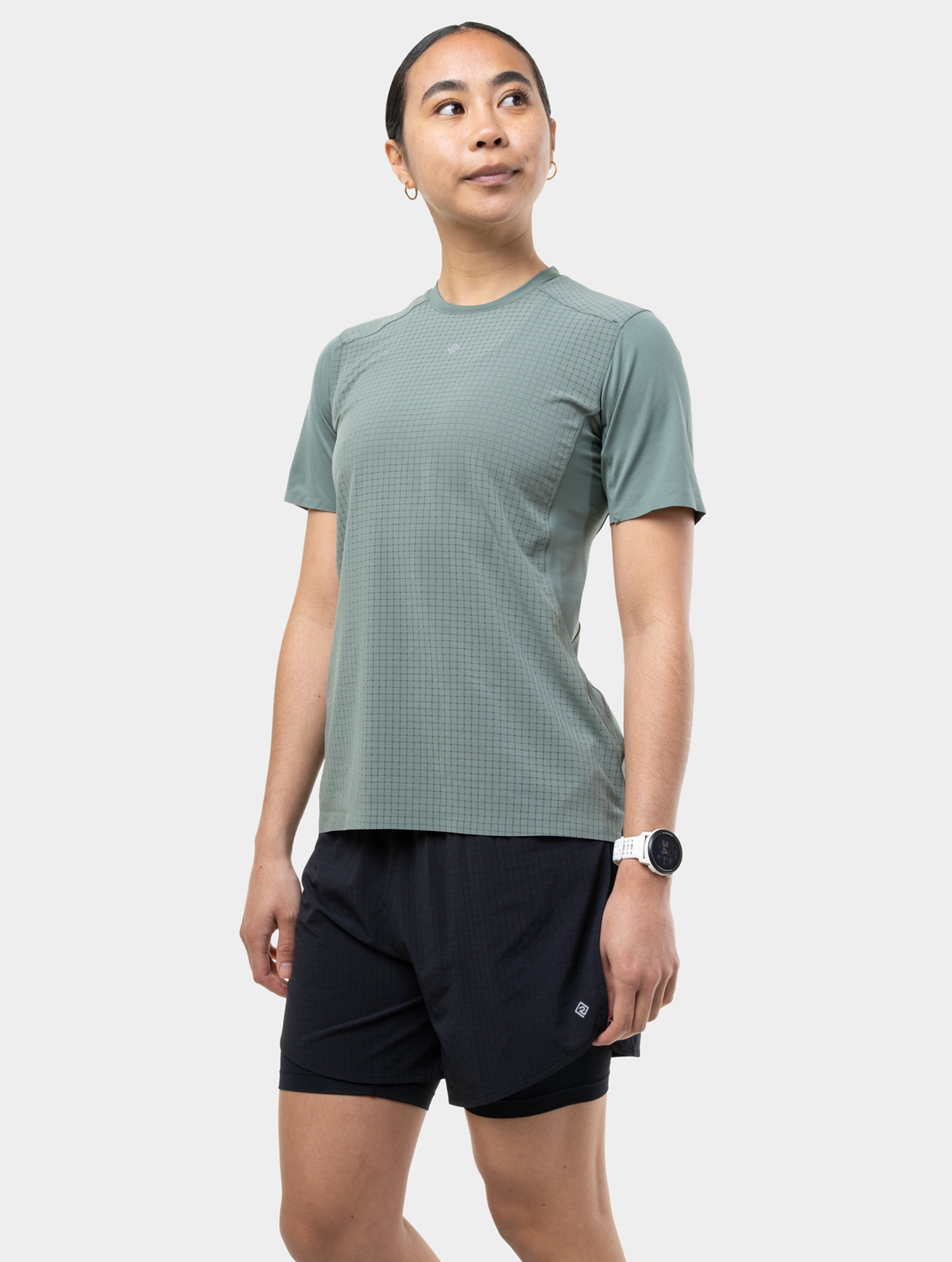 Ronhill Tech All-Terrain 5 Twin Pantaloncini Donna Neri