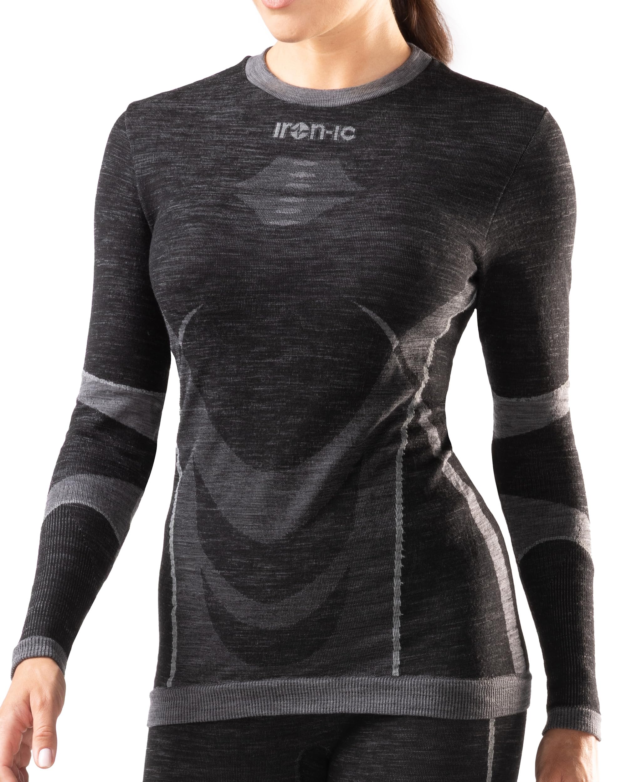 IRON-IC Ultra Warm 213001 maglia termica donna S-M merino