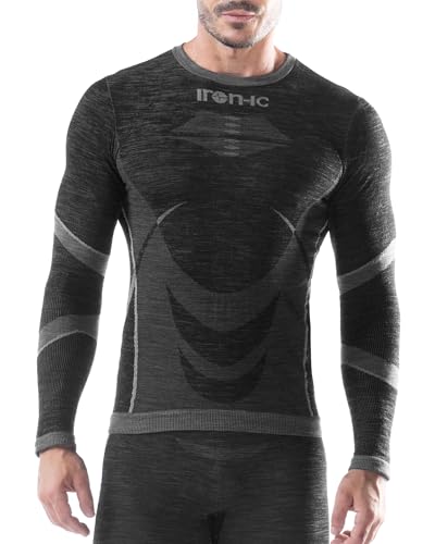 IRON-IC Thermo Merino 201998 maglia termica uomo S-M ultra warm