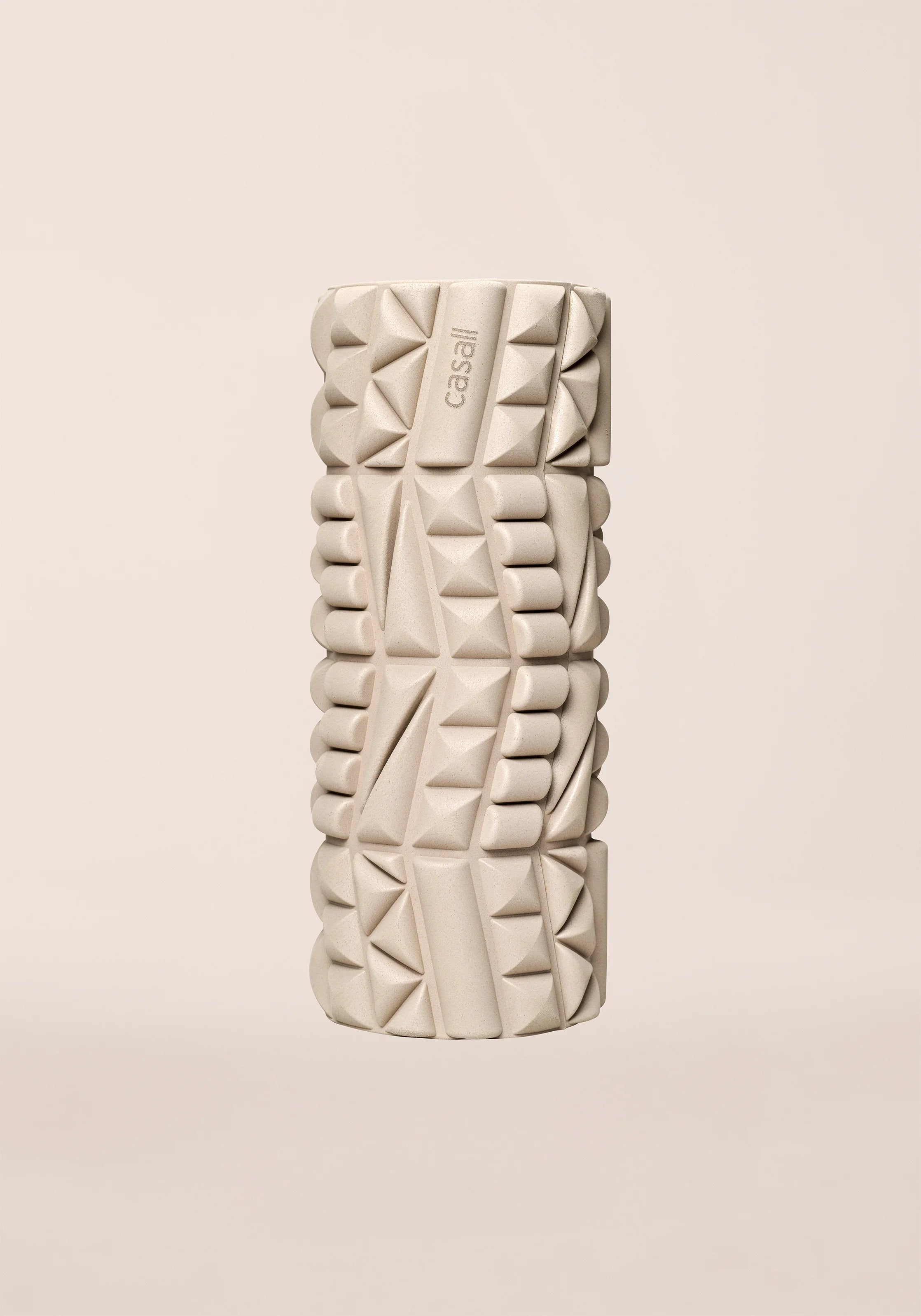 Casall Recovery Foam Roller rullo massaggio cashmere chiaro recupero