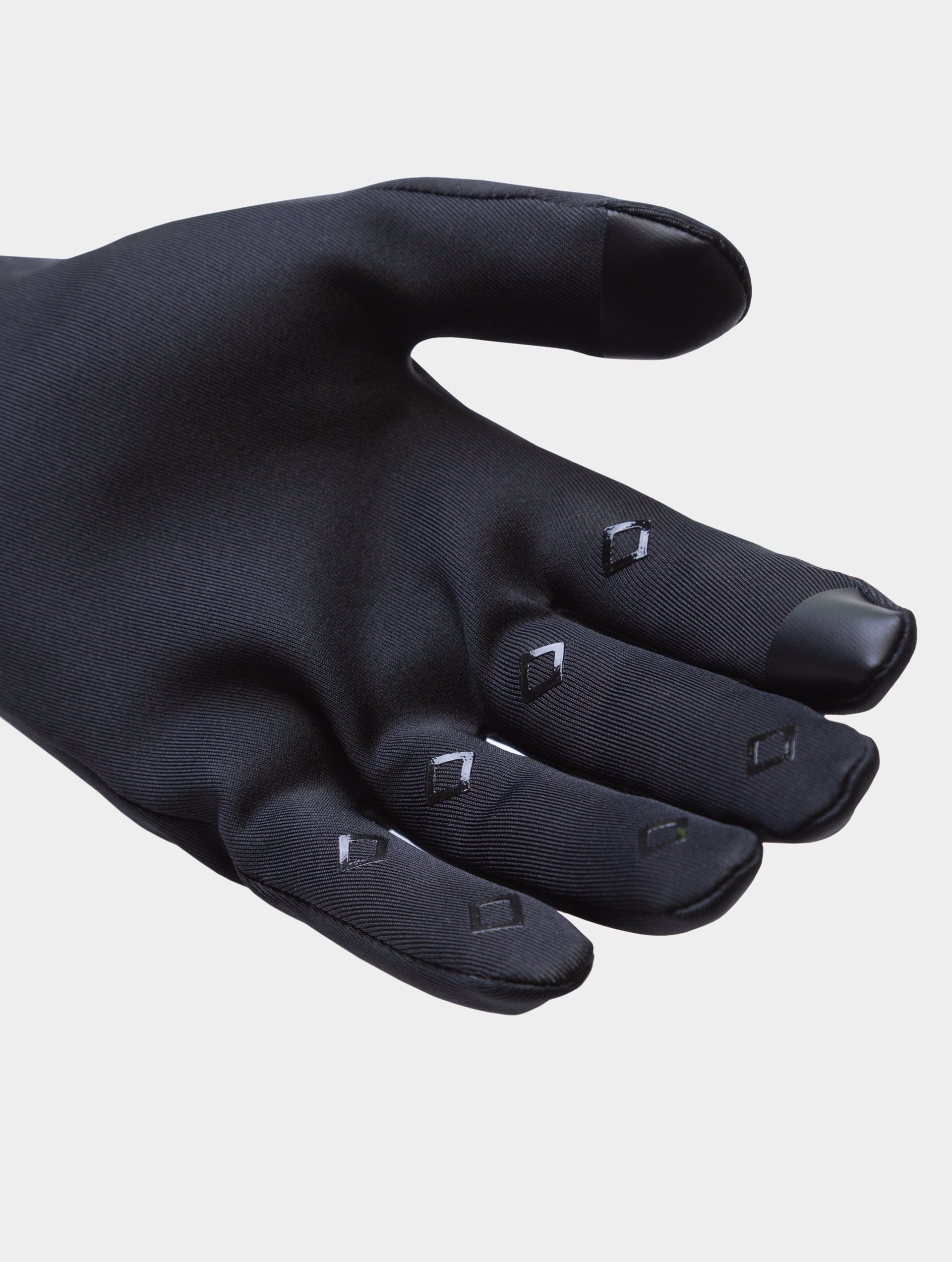 Ronhill Gore-Tex Windstopper guanti running neri antivento