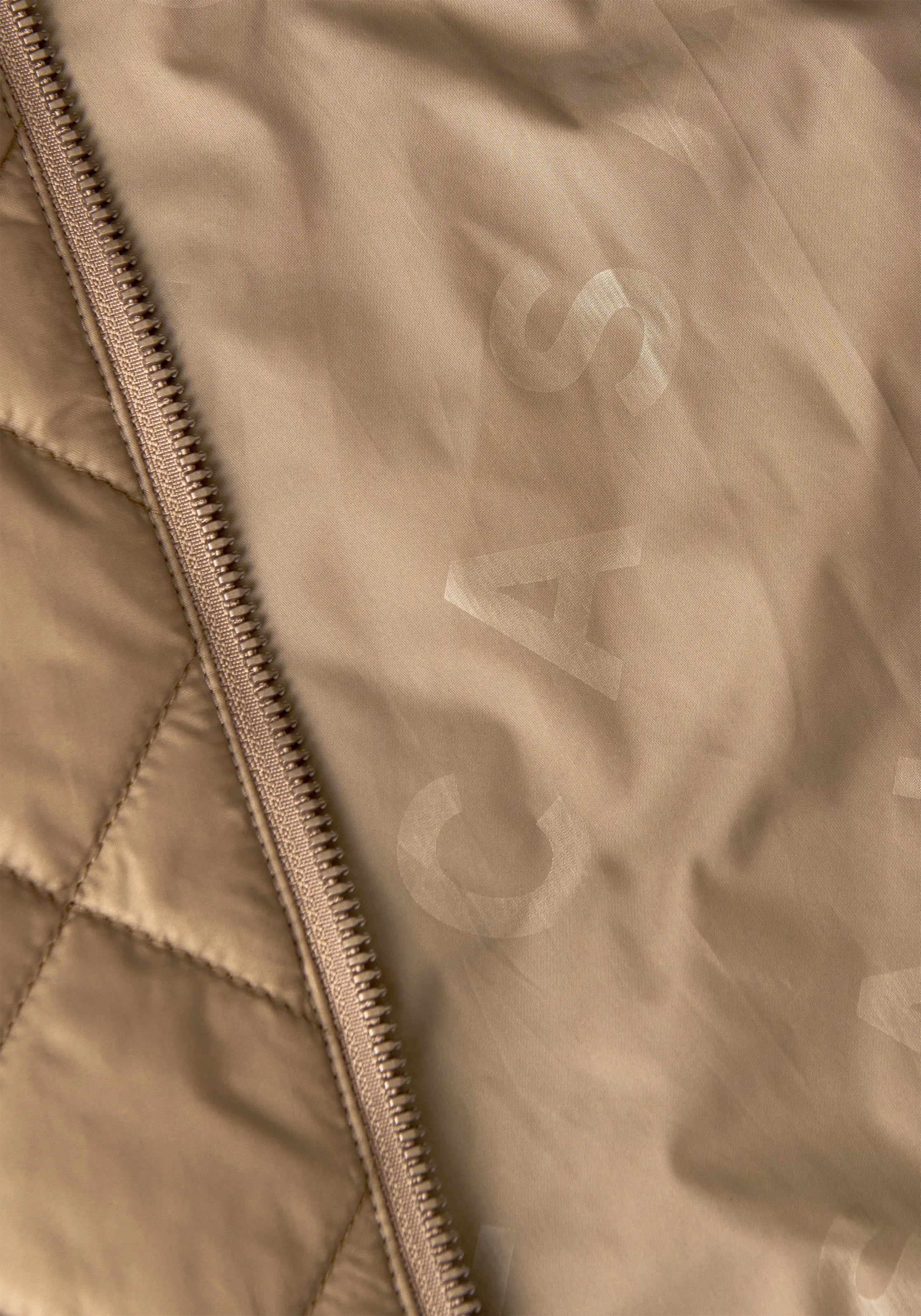 Casall Nordic Quilted giacca trapuntata light khaki idrorepellente