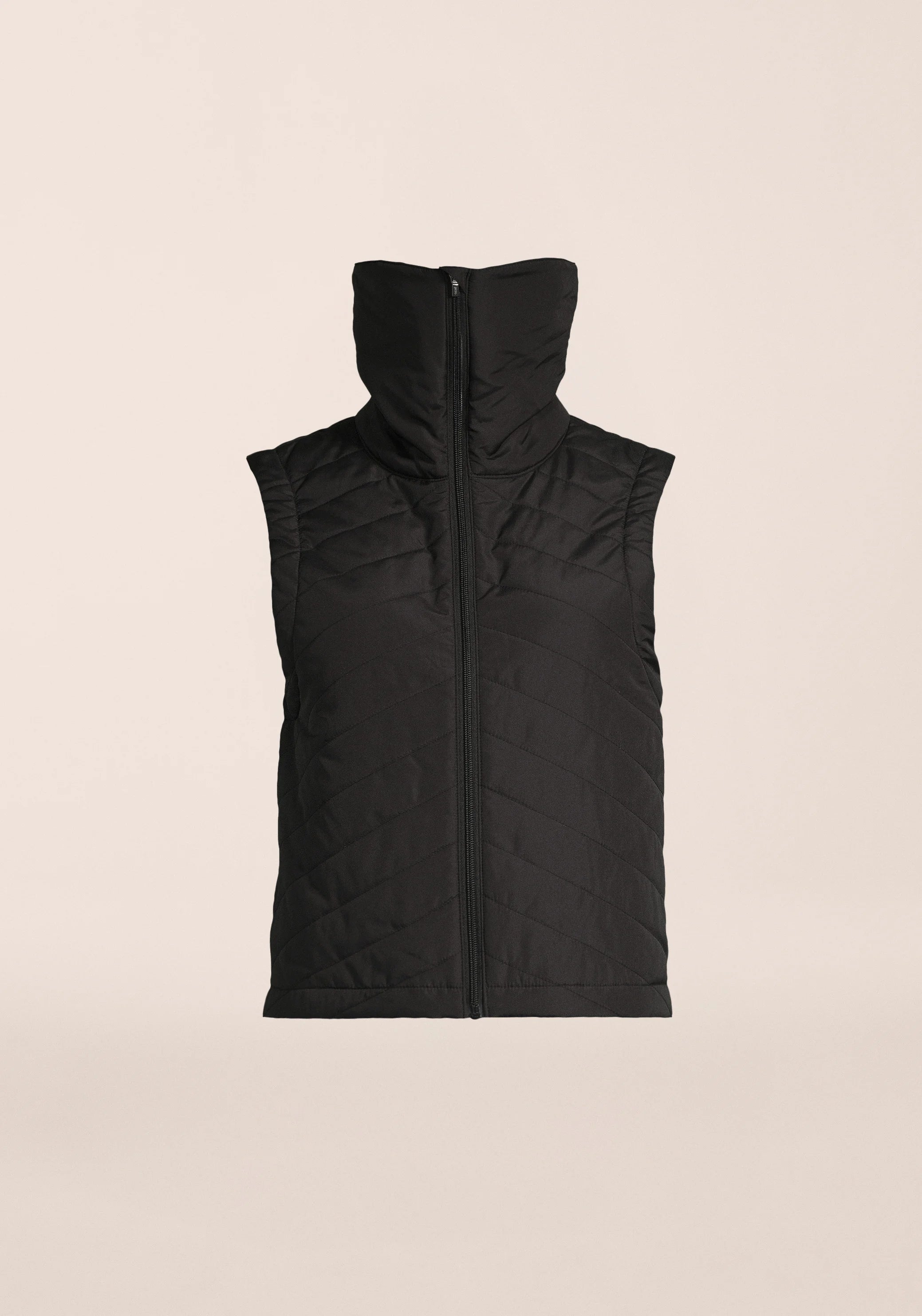 Casall Neckwarmer gilet running nero antivento