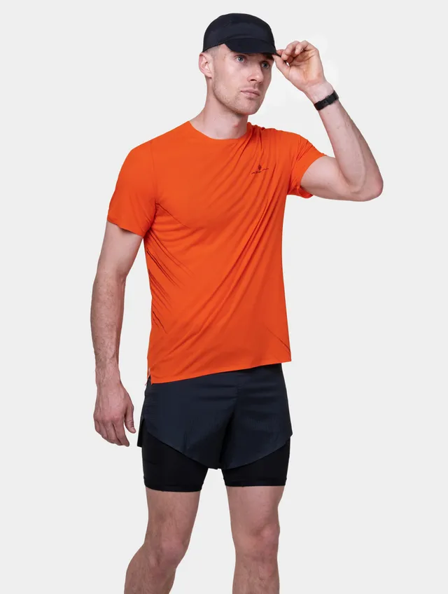 Ronhill Tech Race T-Shirt Running Rossa Uomo