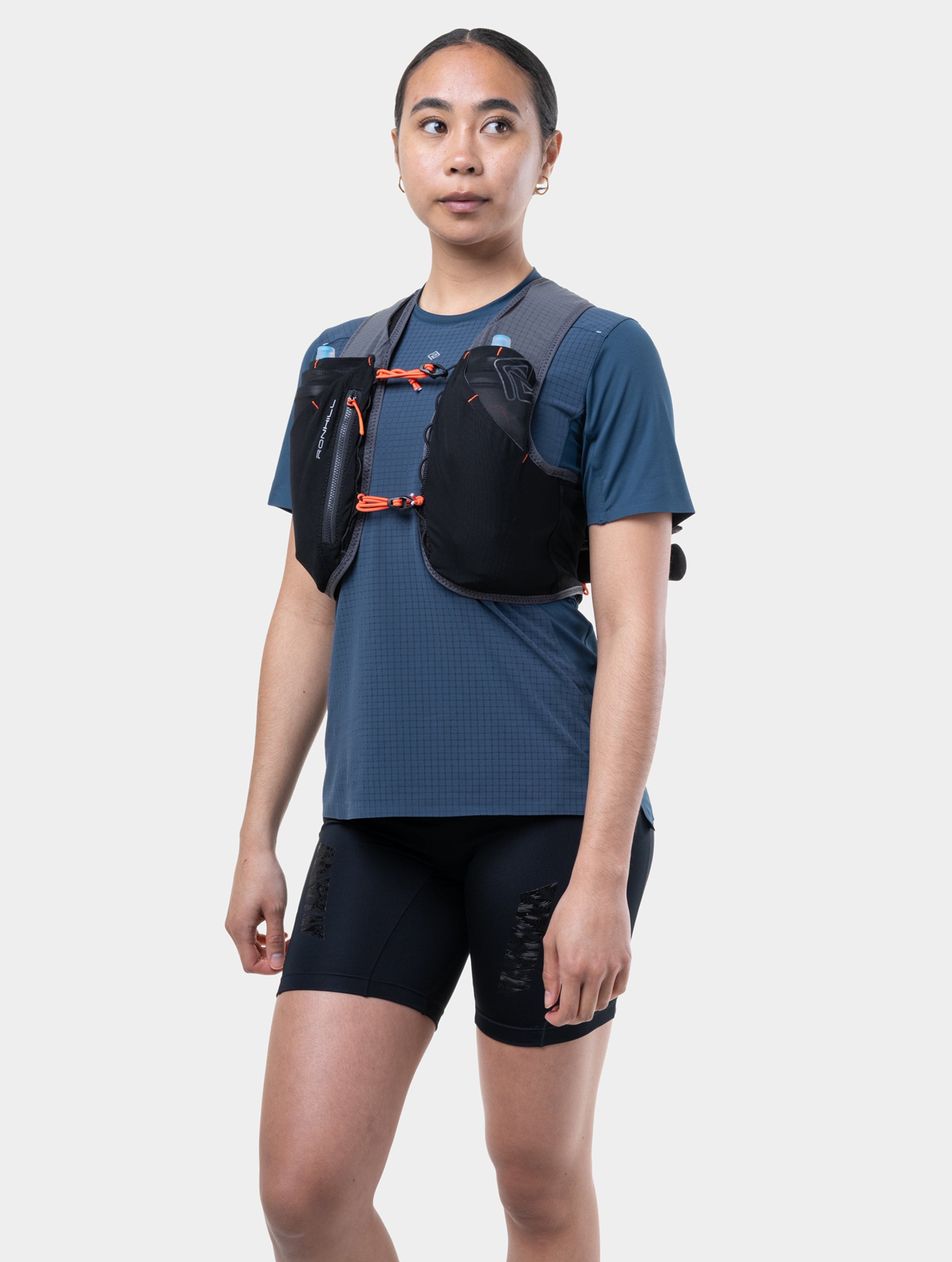 Ronhill Solus 5L gilet running nero 5 l traspirante