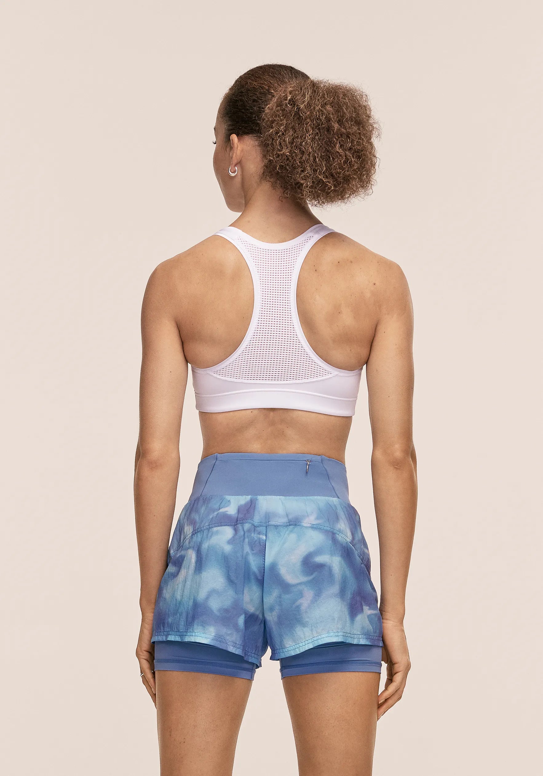 Casall Iconic Sports Bra reggiseno bianco sostegno alto