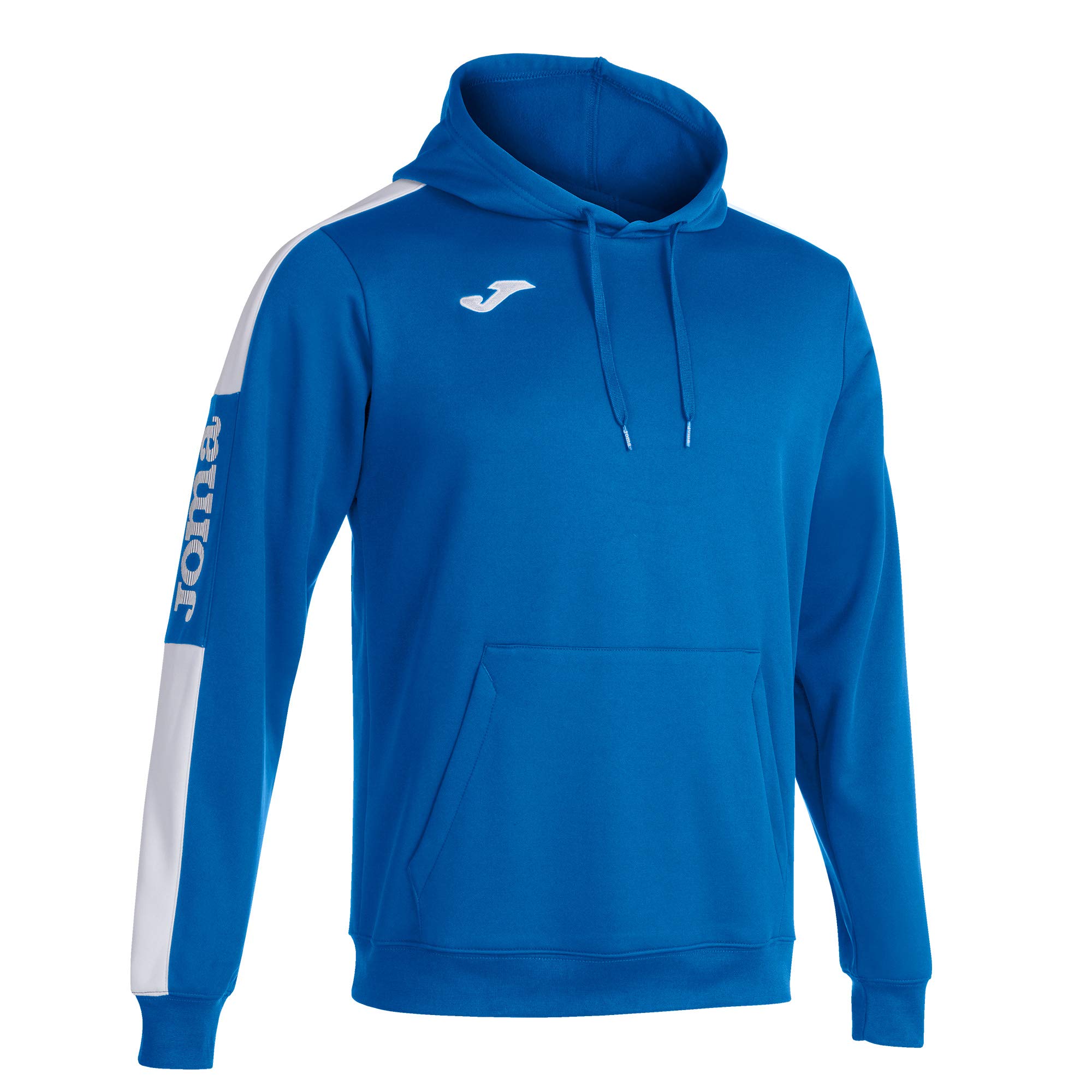 Joma Academy IV felpa cappuccio uomo bianco nero