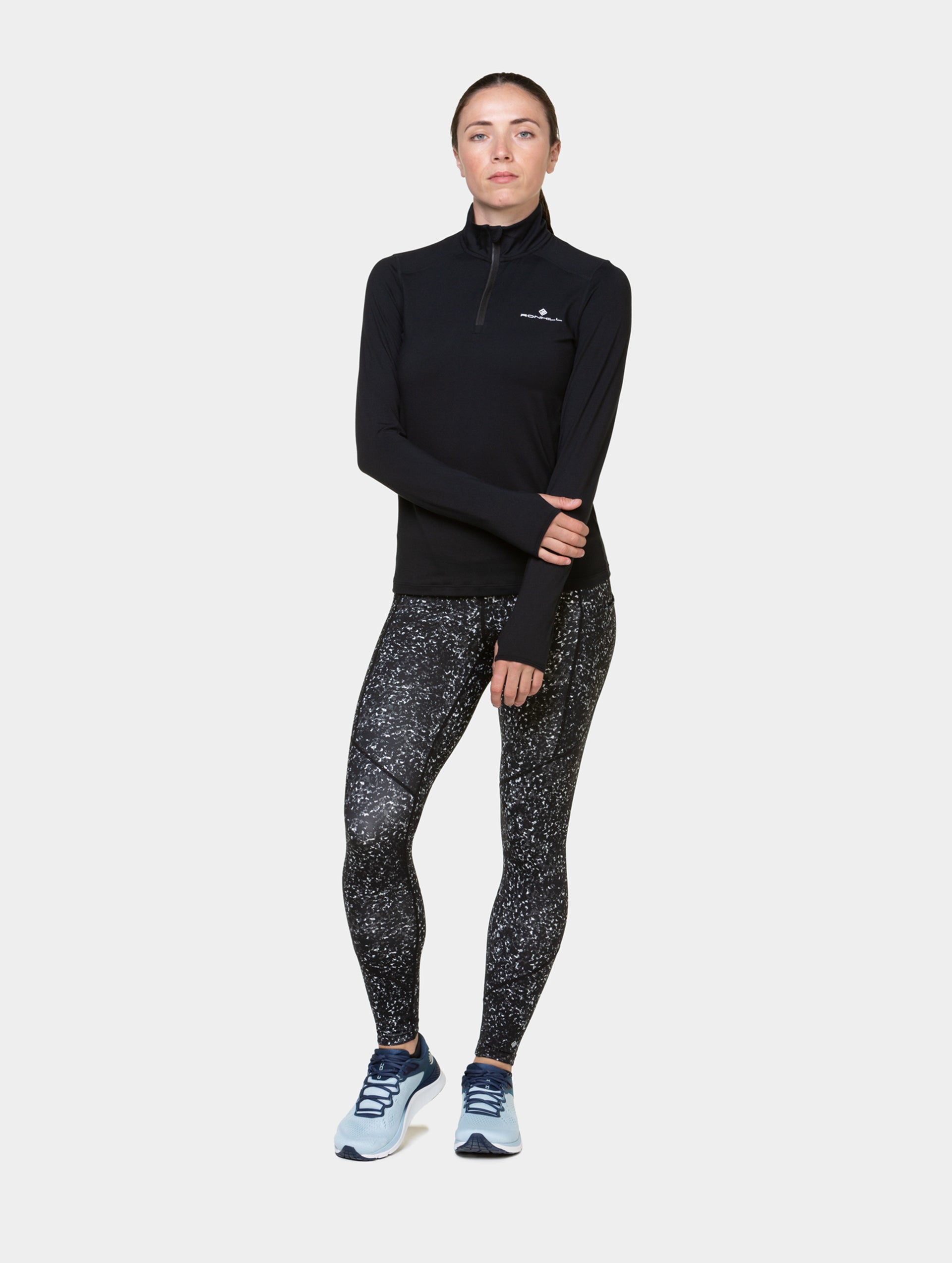 Ronhill Tech Tight leggings running donna haze elasticizzati