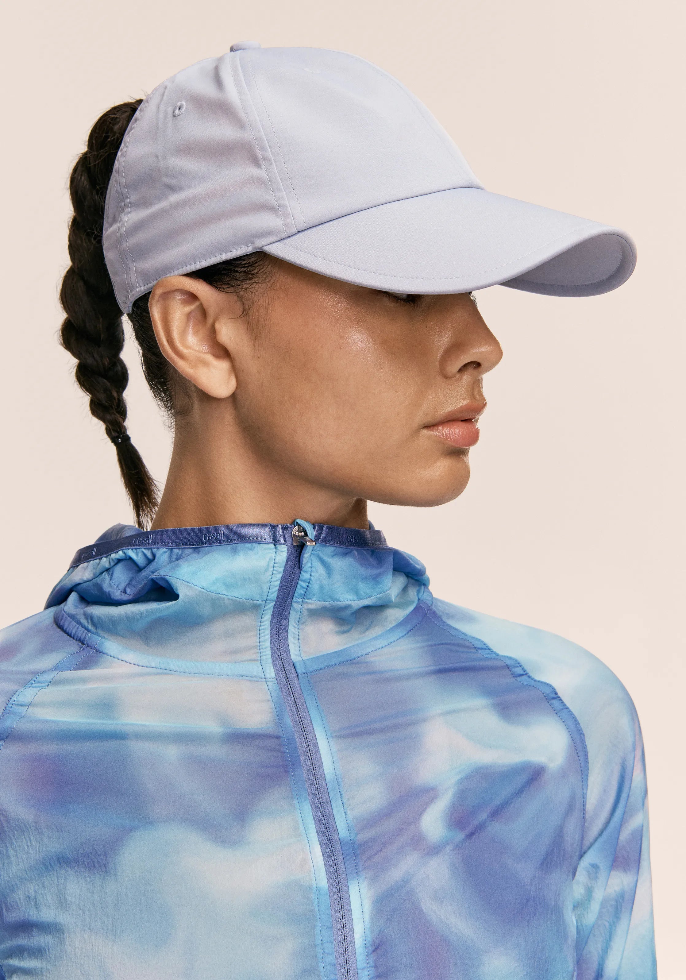 Casall Performance High Ponytail cappellino Aqua Glow running