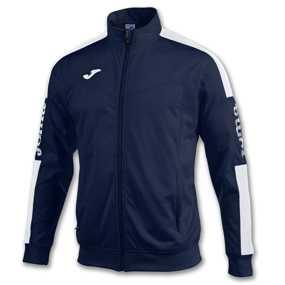 Joma 100687.309 felpa bambino zip con tasche