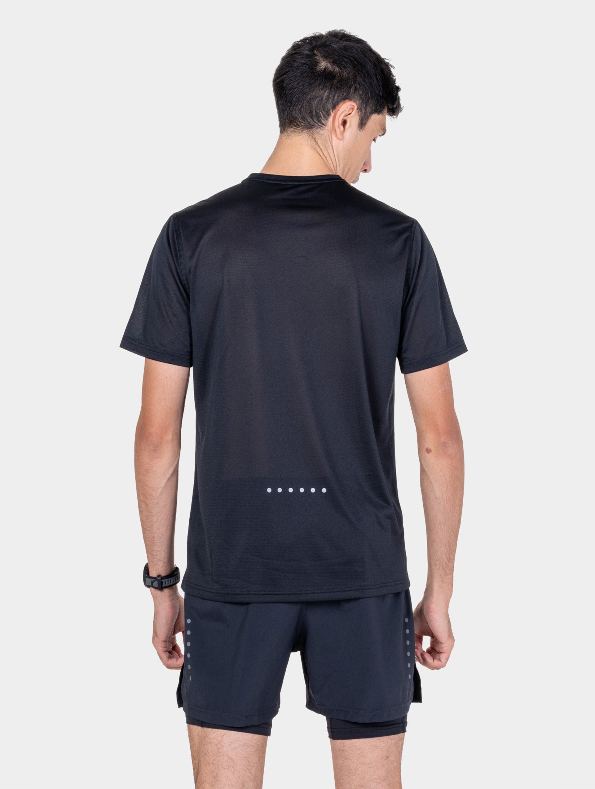 Ronhill Core S/S Tee t-shirt running uomo nero traspirante