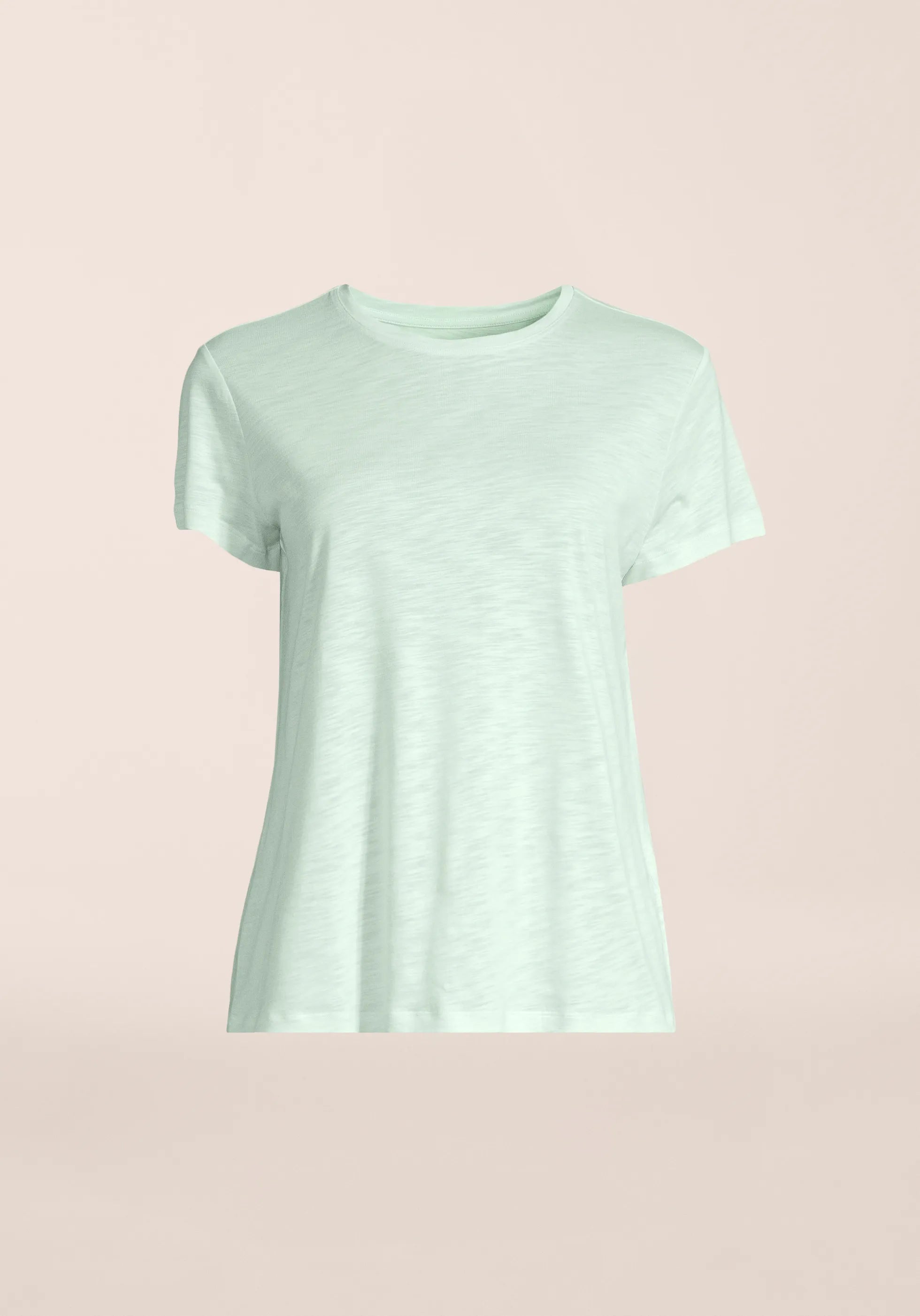 Casall Soft Texture Tee t-shirt yoga verde morbida