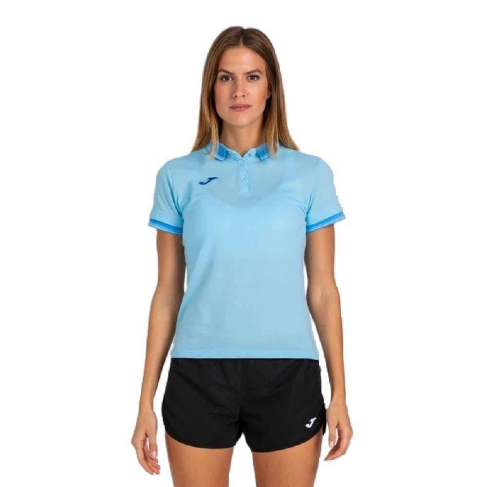 Joma Bali polo uomo L blu traspirante