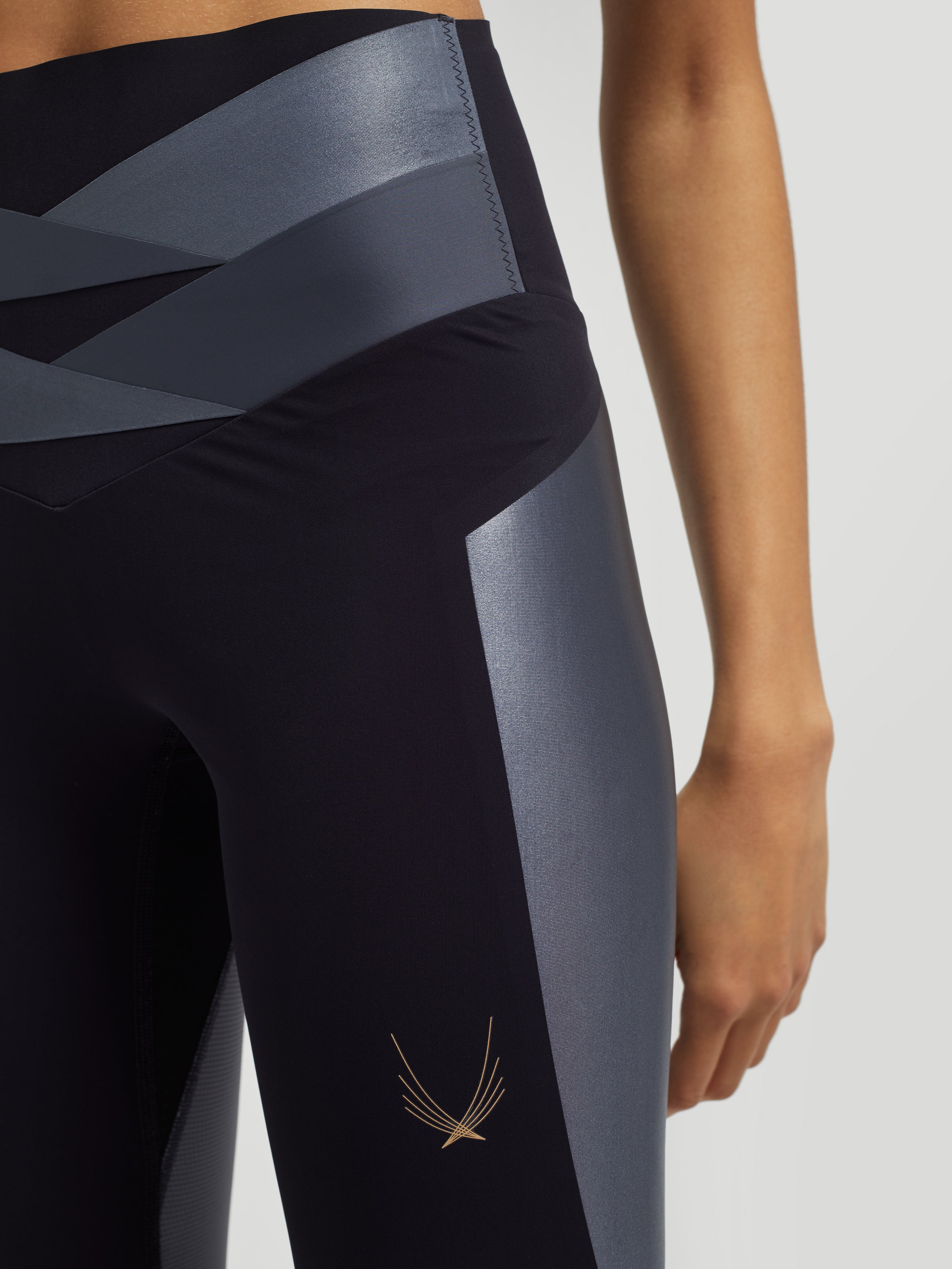 Lucas Hugh Axis Leggings navy taglia M compressivi