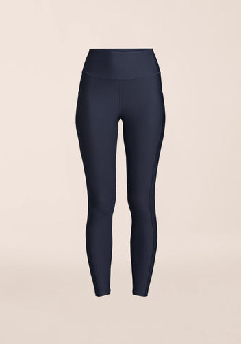 Casall Pure Pocket High Waist leggings Core Blue con tasche