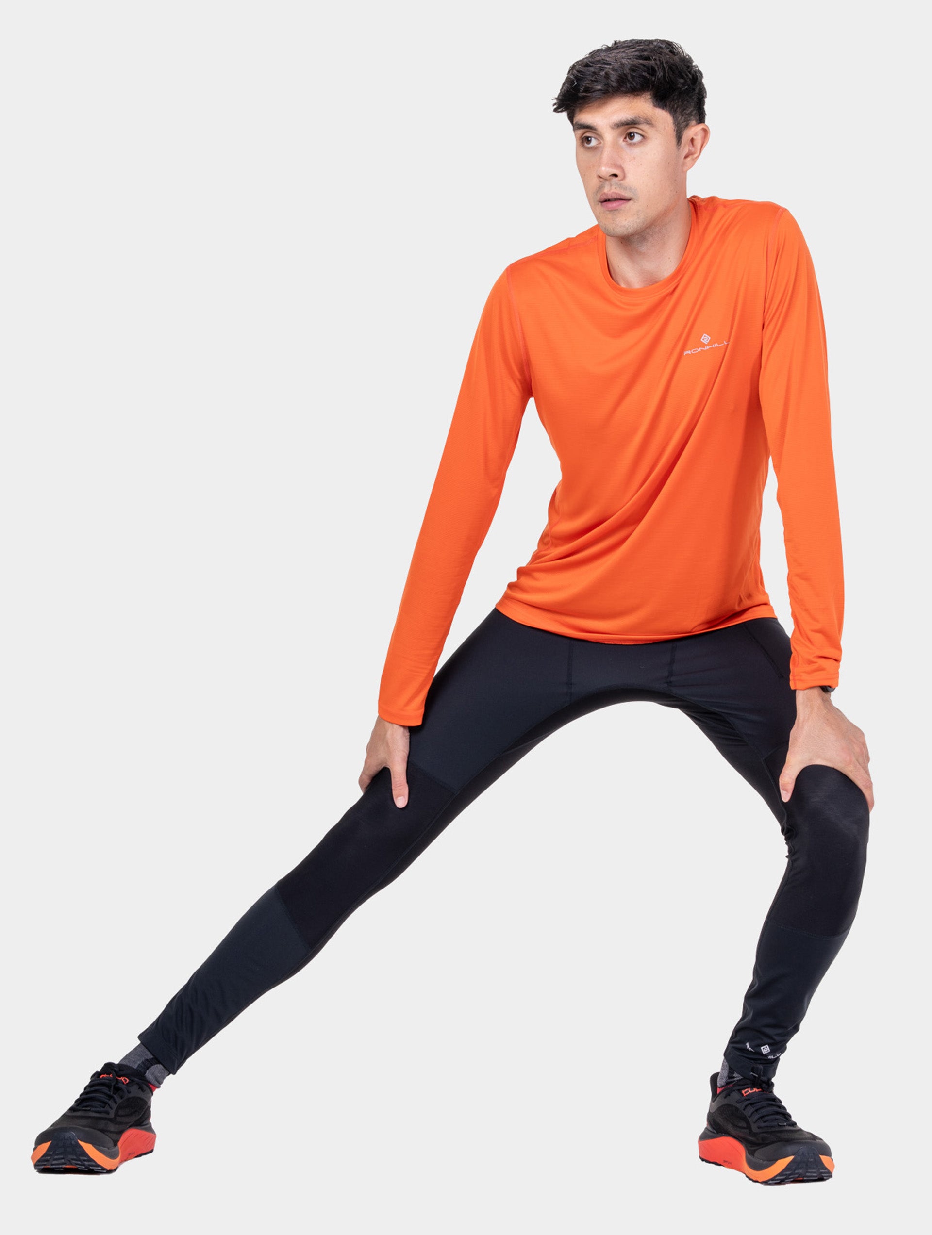 Ronhill Tech Wind-Block Tight collant running uomo antivento