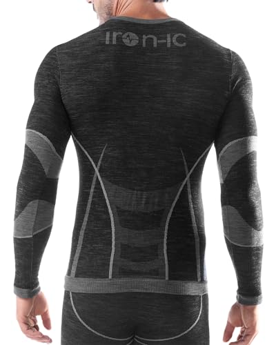 IRON-IC Thermo Merino 201998 maglia termica uomo S-M ultra warm