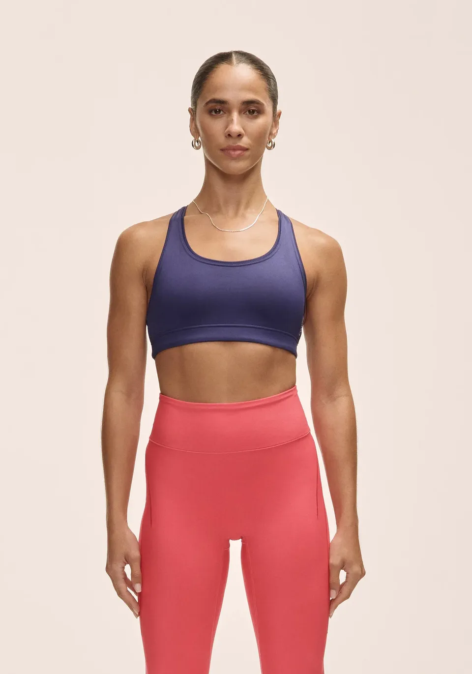 Casall Iconic reggiseno sportivo Purple Eclipse sostegno alto