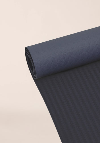 Casall Yoga Mat Position tappetino yoga 4 mm Blue Shadow