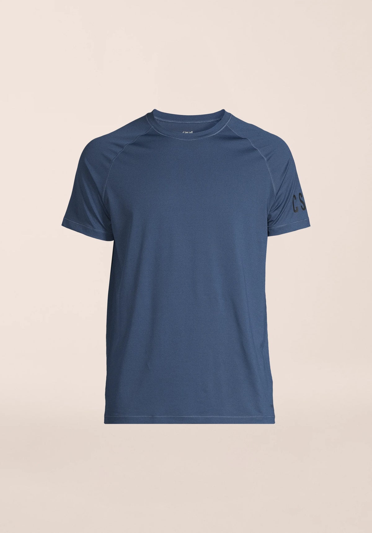 Casall M Rapidry Tee t-shirt running uomo blu traspirante