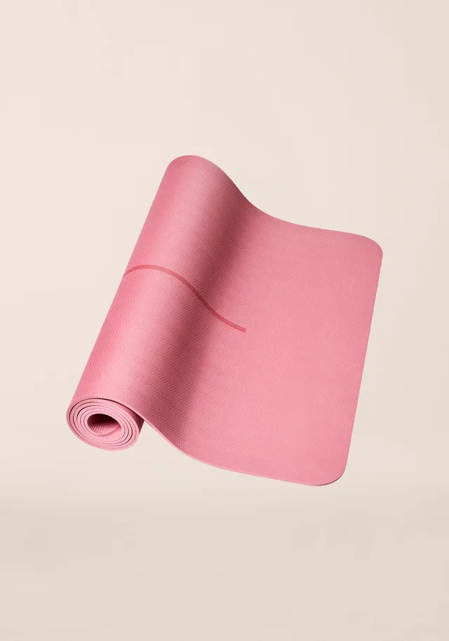 Casall Essential Cushion 5mm tappetino yoga rosa antiscivolo