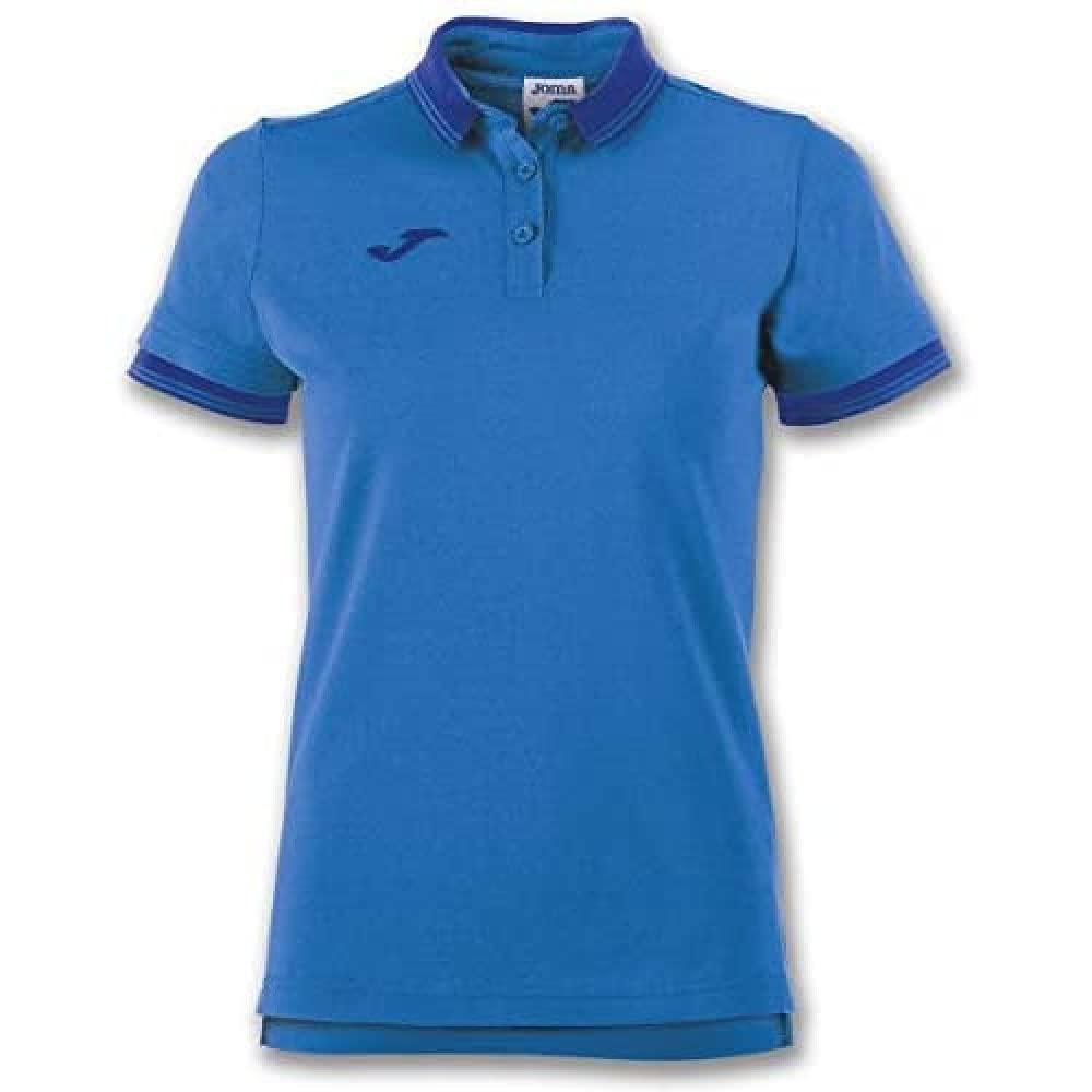 Joma Bali II Polo Donna Nero Traspirante