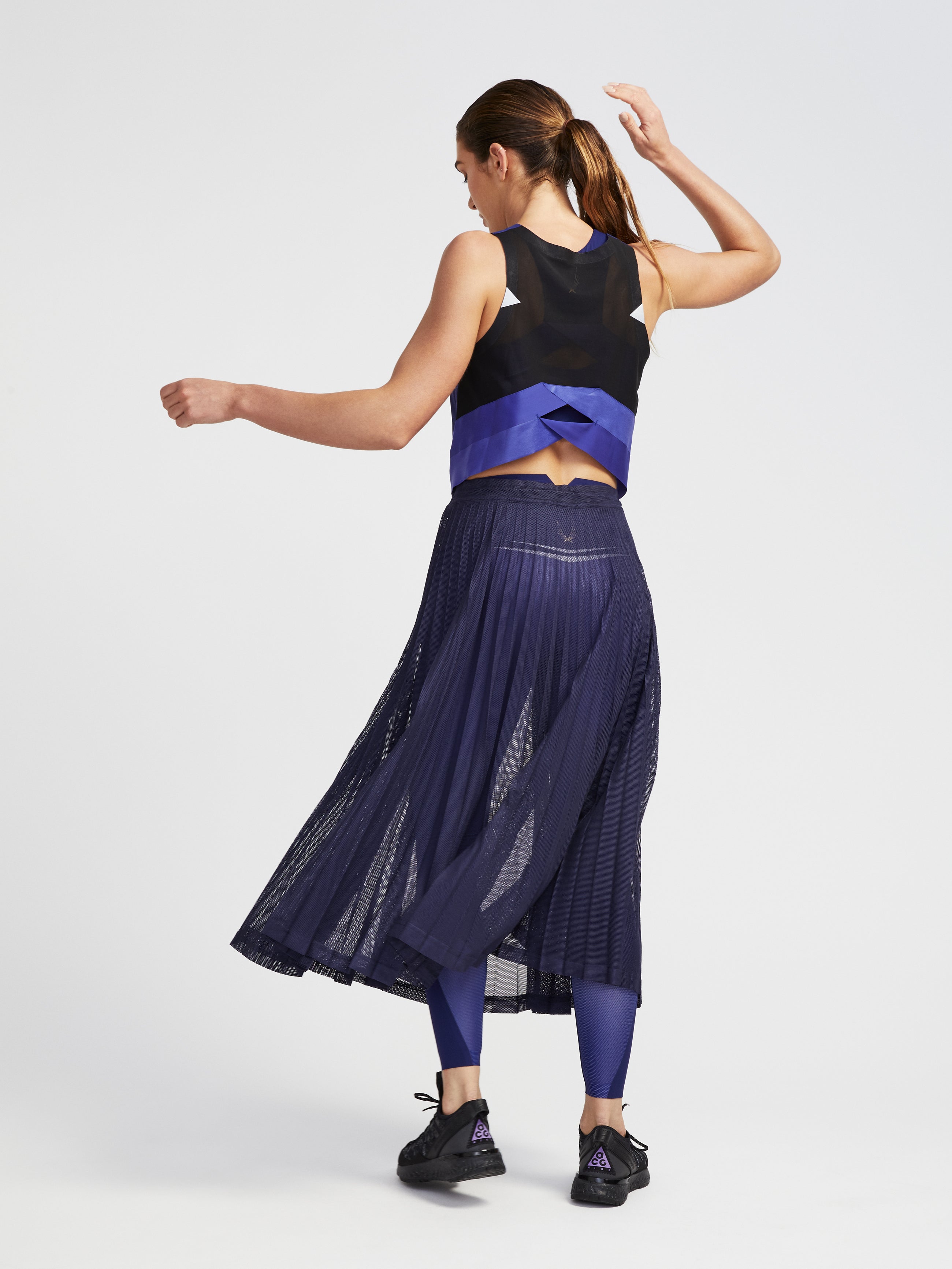 Lucas Hugh Axis top sportivo blu traspirante