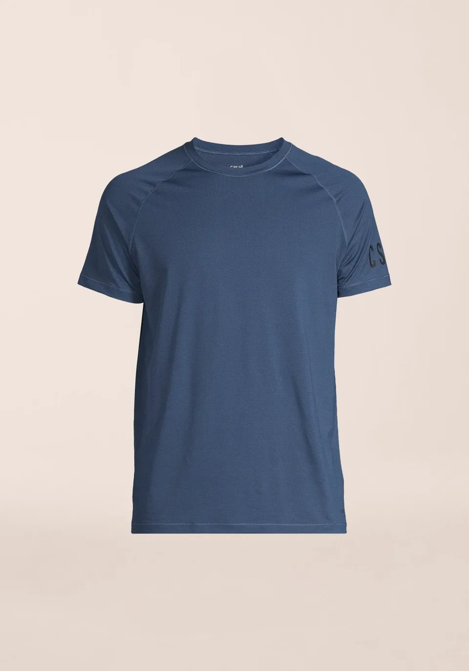 Casall M Rapidry Tee t-shirt running uomo blu traspirante