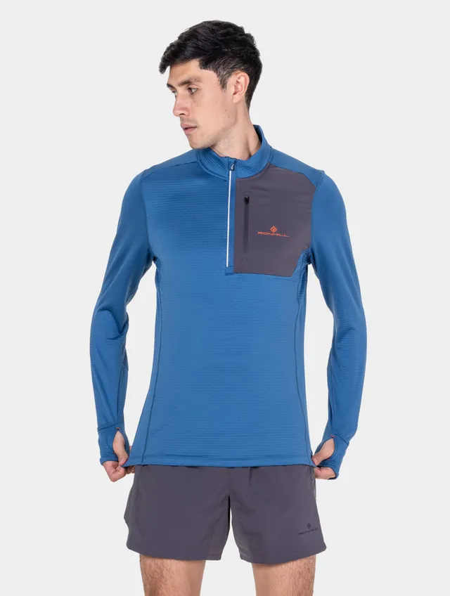 Ronhill Tech Winter 1/2 Zip maglia termica espresso