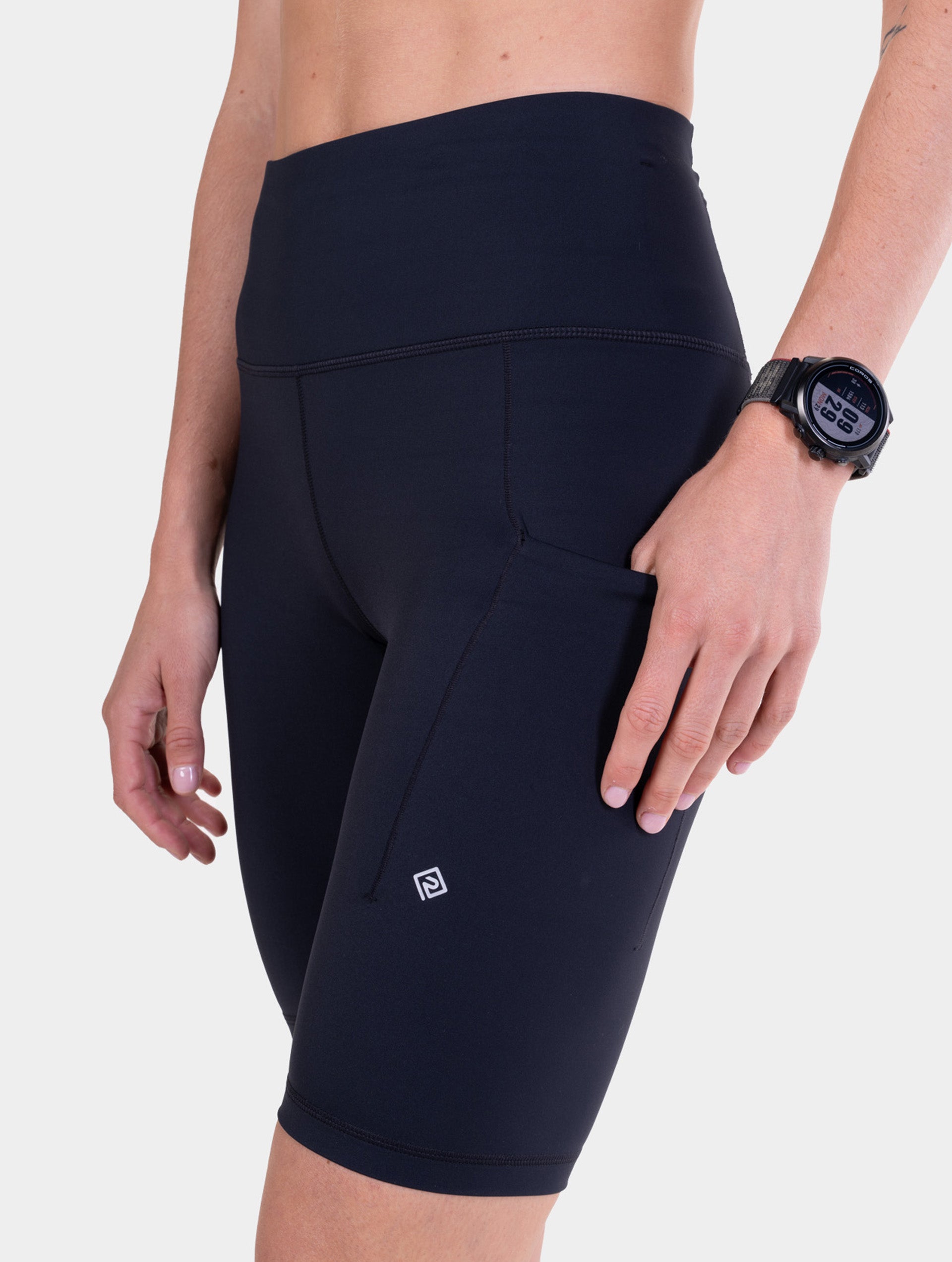 Ronhill Tech Contour Stretch Short pantaloncini donna neri elasticizzati