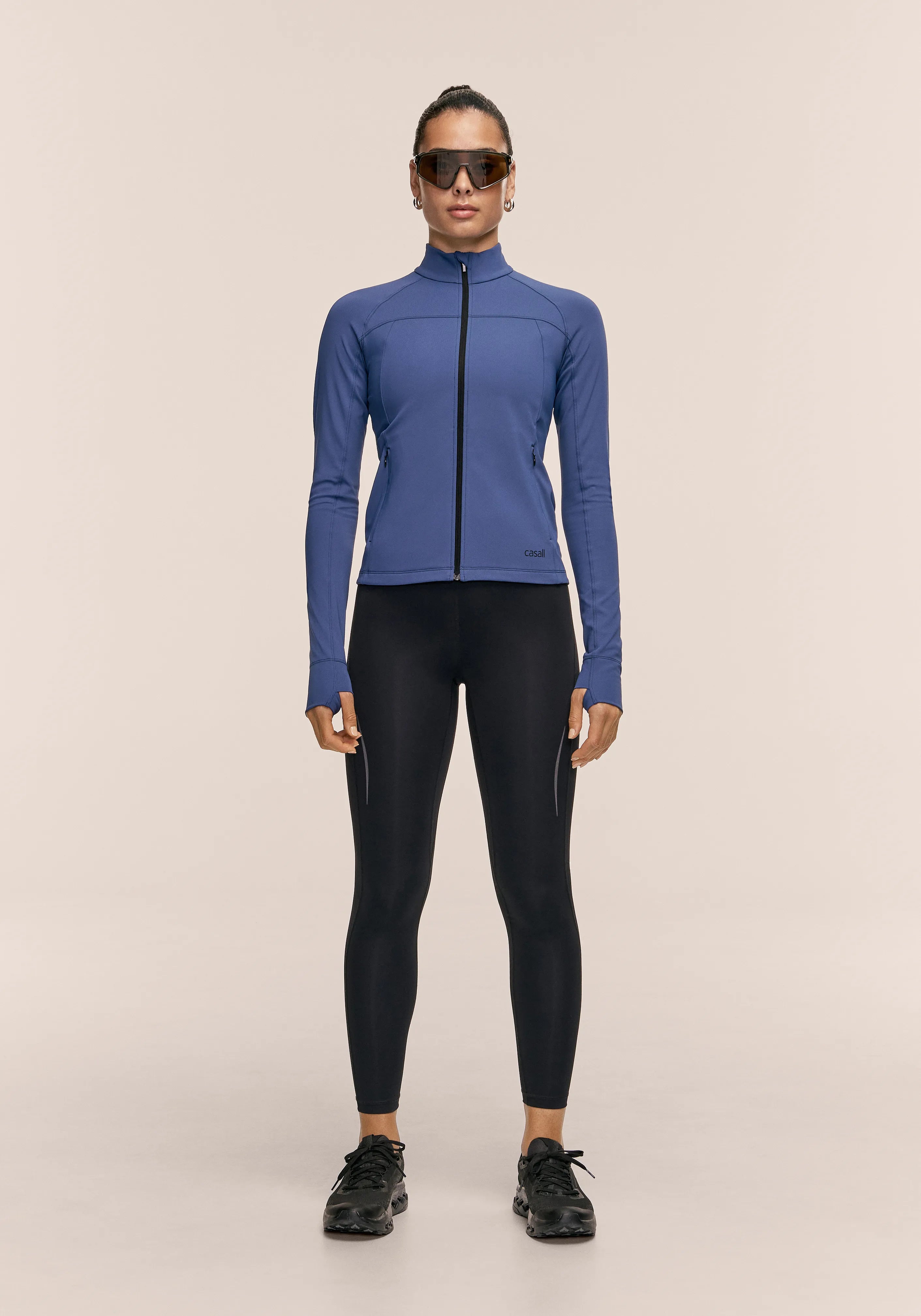 Casall Performance Running leggings nero compressione