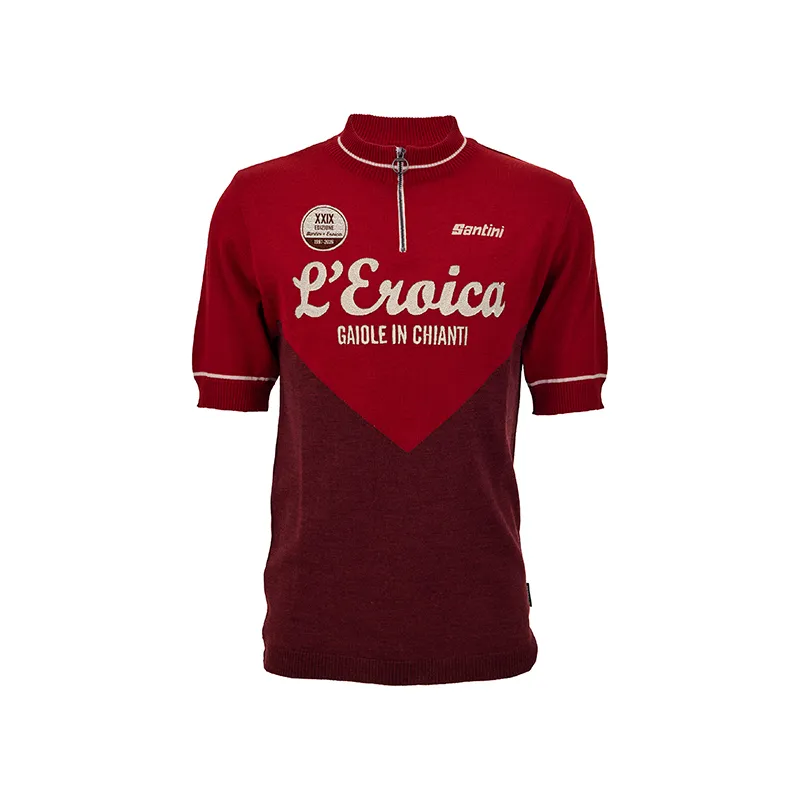 L'Eroica 29 Edizione maglia lana ciclismo d'epoca