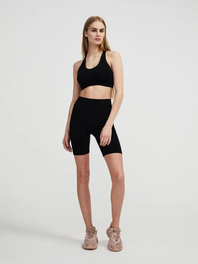 Lucas Hugh Technical Knit Hotties shorts neri traspiranti