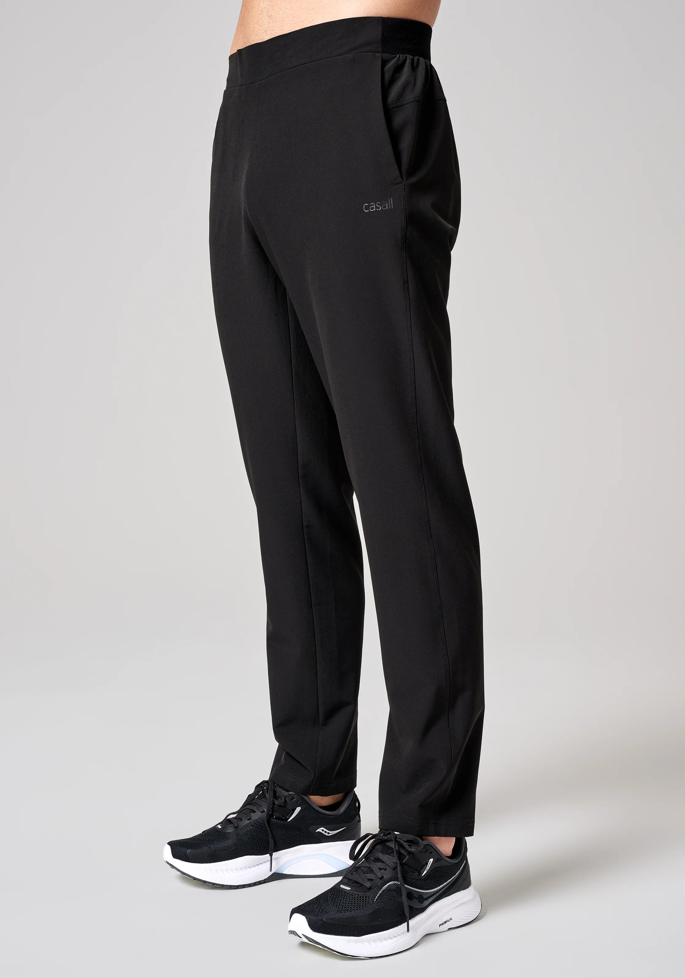 Casall M Slim Woven Pants pantaloni neri slim fit
