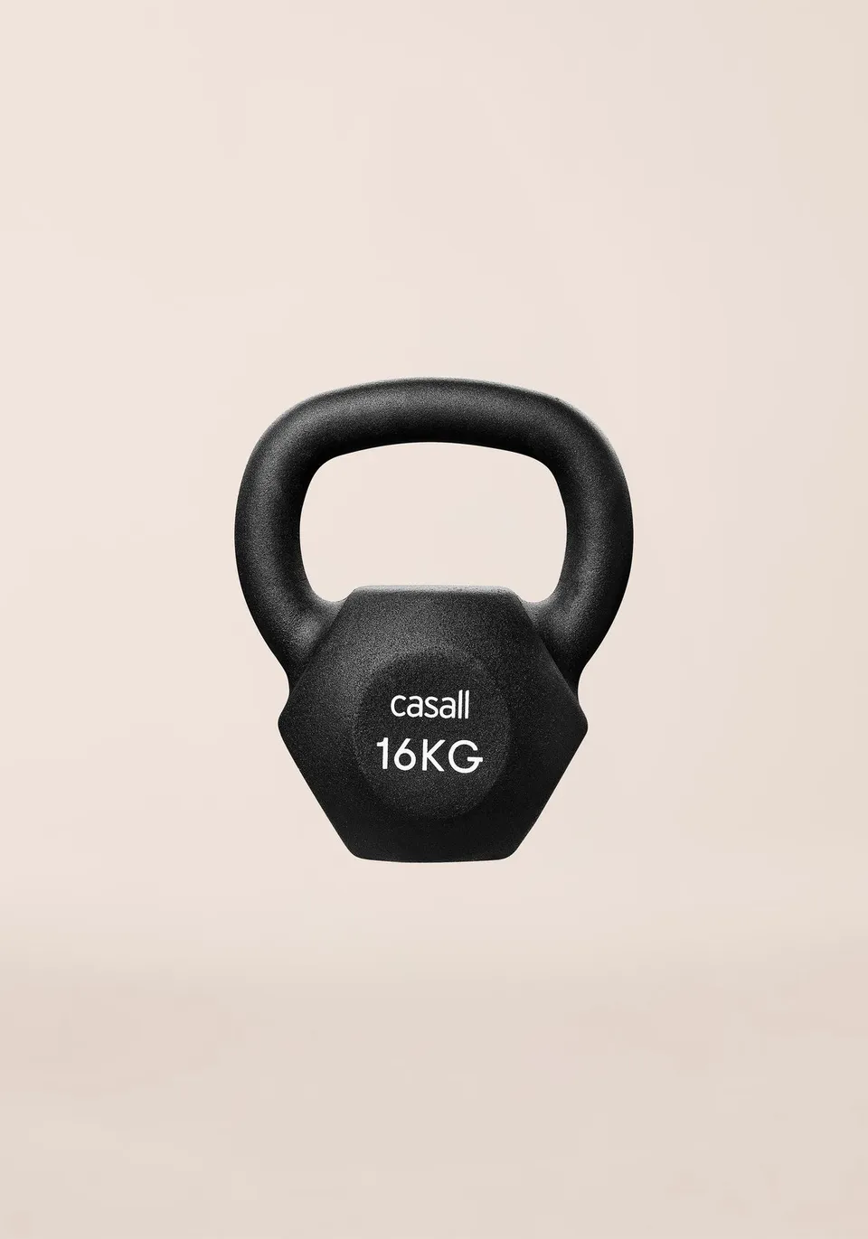 Casall Classic Kettlebell 16 kg Nero in Ghisa