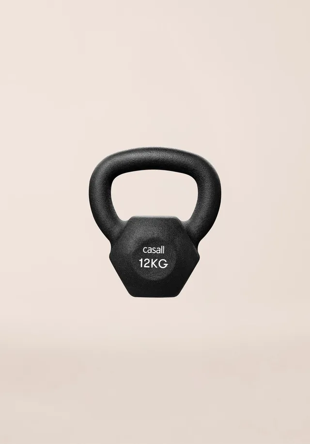 Casall Classic Kettlebell kettlebell 12 kg Nero in ferro